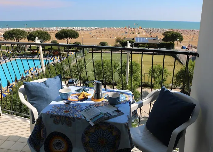 Beachfront Flat With View Apartment Bibione